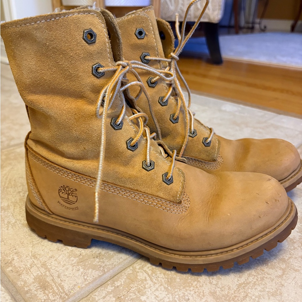 Timberland Wheat Nubuck Boots